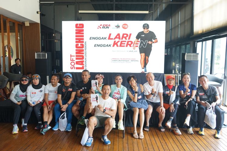 Race photo from Soft Launching Buku "Enggak Lari, Enggak Keren" & IdeaRun