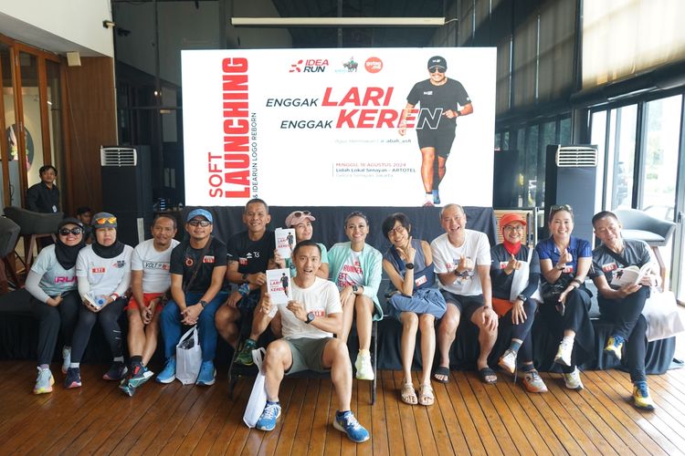 Race photo from Soft Launching Buku "Enggak Lari, Enggak Keren" & IdeaRun