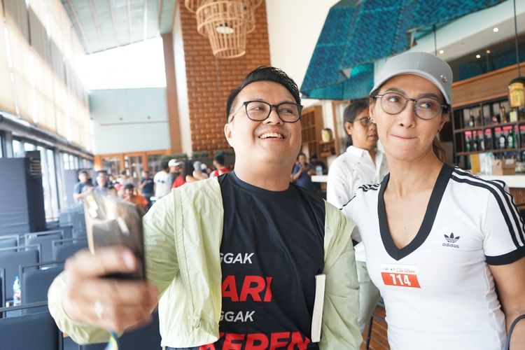 Race photo from Soft Launching Buku "Enggak Lari, Enggak Keren" & IdeaRun