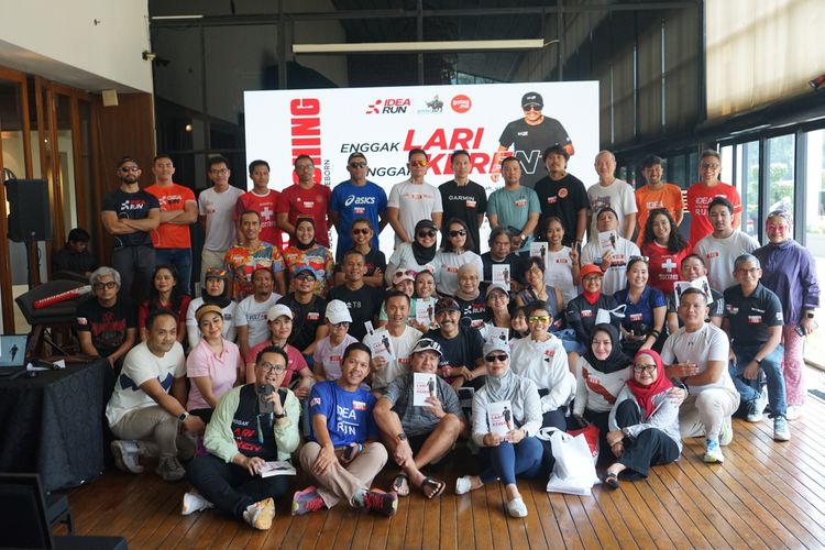 Race photo from Soft Launching Buku "Enggak Lari, Enggak Keren" & IdeaRun