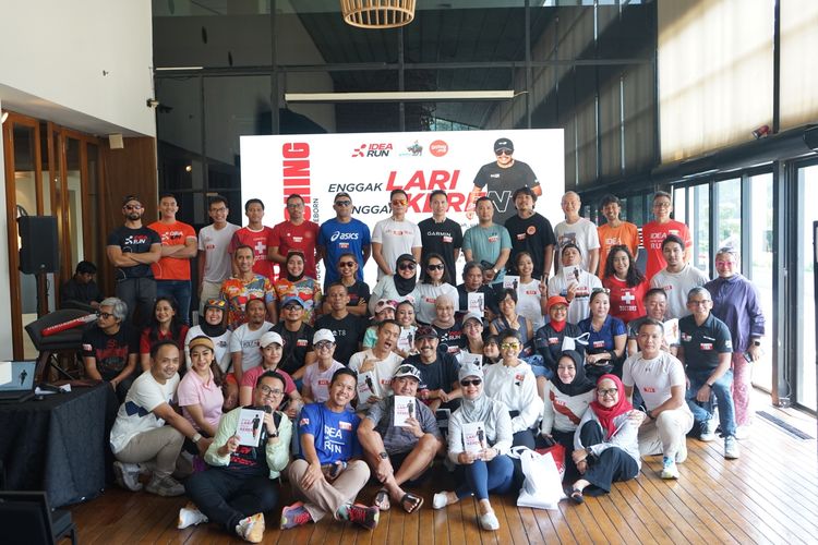 Race photo from Soft Launching Buku "Enggak Lari, Enggak Keren" & IdeaRun