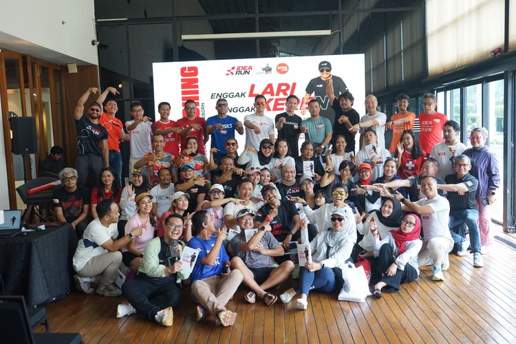 Race photo from Soft Launching Buku "Enggak Lari, Enggak Keren" & IdeaRun