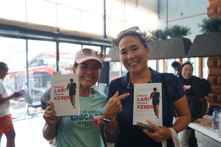Race photo from Soft Launching Buku "Enggak Lari, Enggak Keren" & IdeaRun