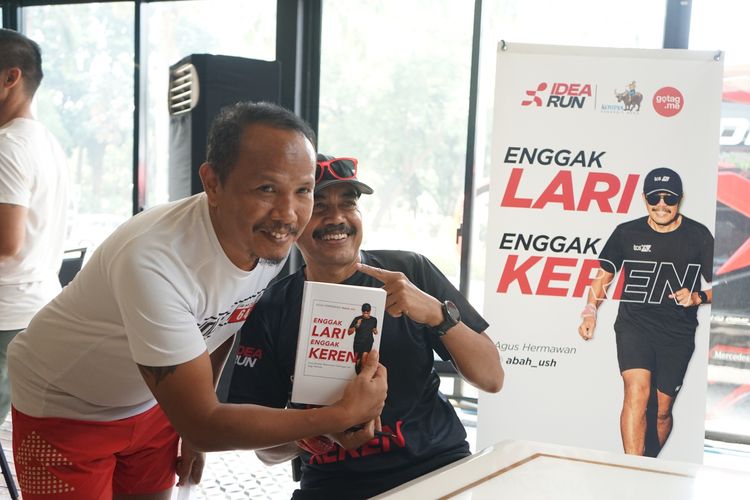 Race photo from Soft Launching Buku "Enggak Lari, Enggak Keren" & IdeaRun