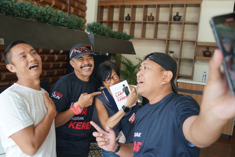 Race photo from Soft Launching Buku "Enggak Lari, Enggak Keren" & IdeaRun