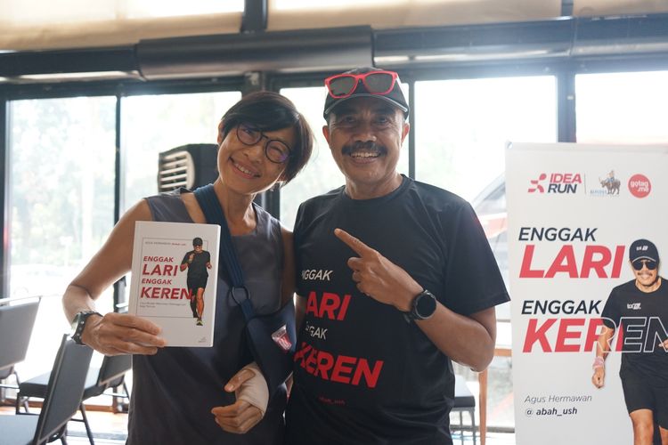 Race photo from Soft Launching Buku "Enggak Lari, Enggak Keren" & IdeaRun