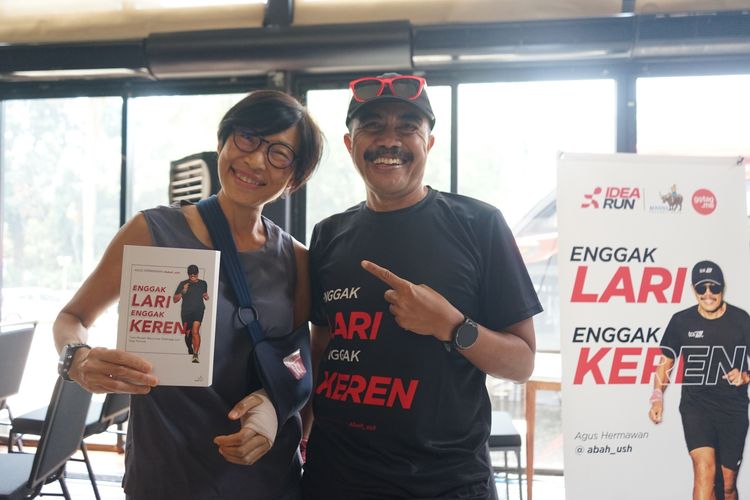Race photo from Soft Launching Buku "Enggak Lari, Enggak Keren" & IdeaRun