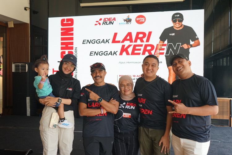 Race photo from Soft Launching Buku "Enggak Lari, Enggak Keren" & IdeaRun