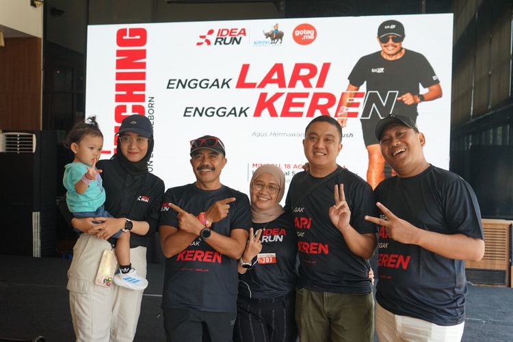 Race photo from Soft Launching Buku "Enggak Lari, Enggak Keren" & IdeaRun