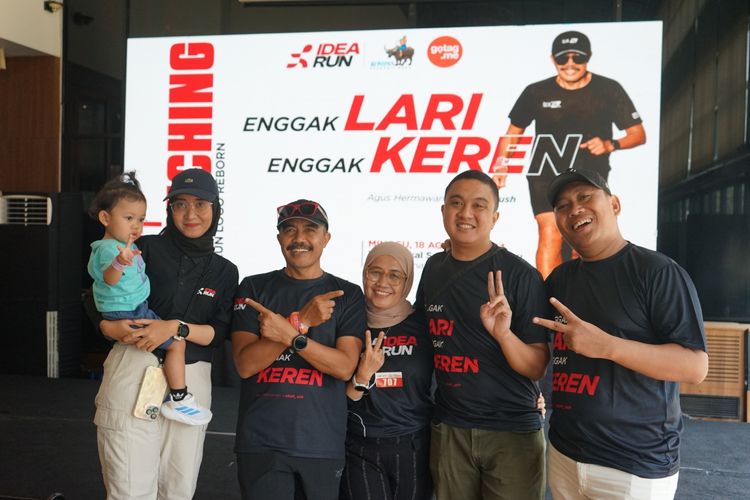 Race photo from Soft Launching Buku "Enggak Lari, Enggak Keren" & IdeaRun