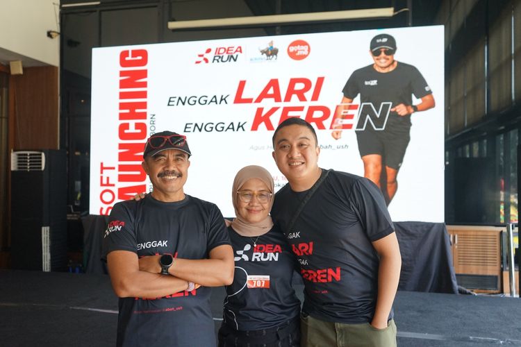 Race photo from Soft Launching Buku "Enggak Lari, Enggak Keren" & IdeaRun