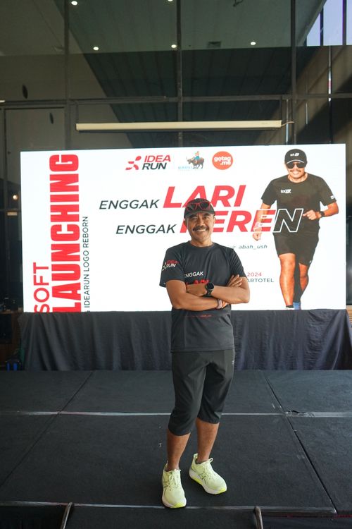 Race photo from Soft Launching Buku "Enggak Lari, Enggak Keren" & IdeaRun