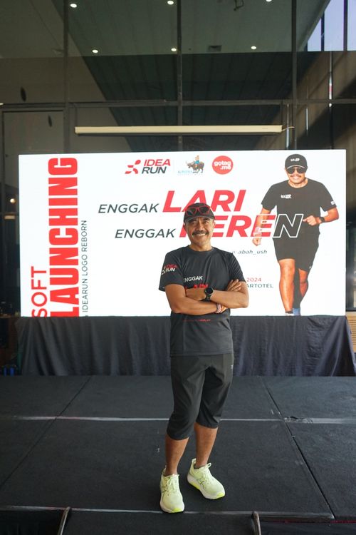 Race photo from Soft Launching Buku "Enggak Lari, Enggak Keren" & IdeaRun