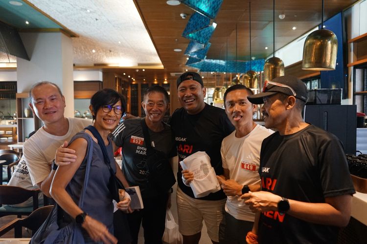Race photo from Soft Launching Buku "Enggak Lari, Enggak Keren" & IdeaRun