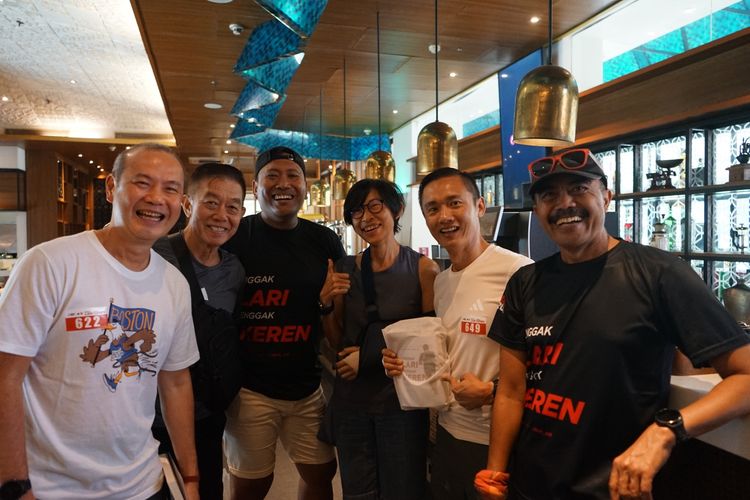 Race photo from Soft Launching Buku "Enggak Lari, Enggak Keren" & IdeaRun