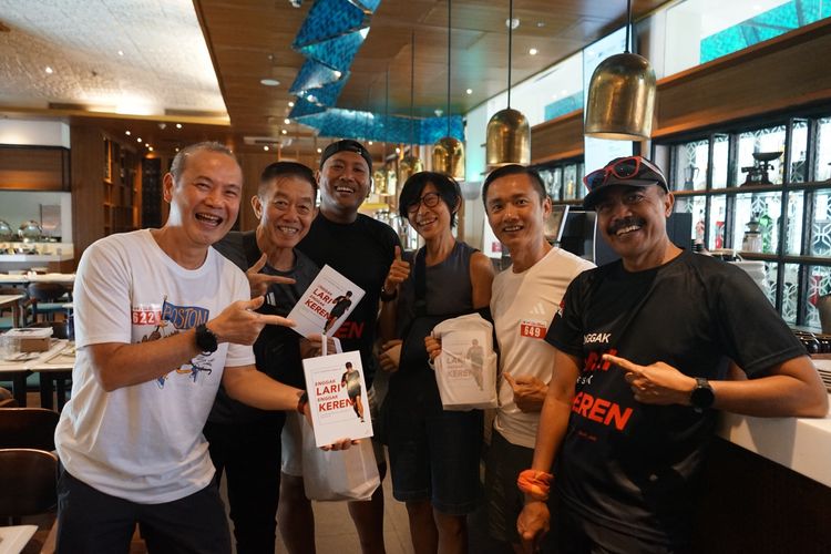 Race photo from Soft Launching Buku "Enggak Lari, Enggak Keren" & IdeaRun