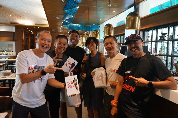Race photo from Soft Launching Buku "Enggak Lari, Enggak Keren" & IdeaRun