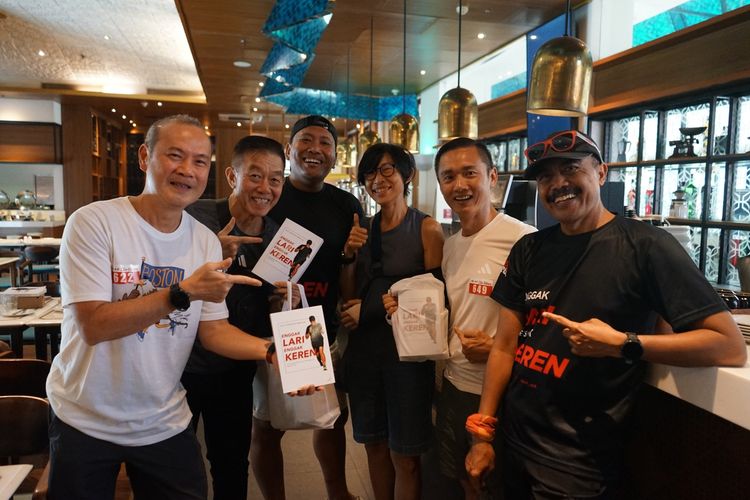 Race photo from Soft Launching Buku "Enggak Lari, Enggak Keren" & IdeaRun