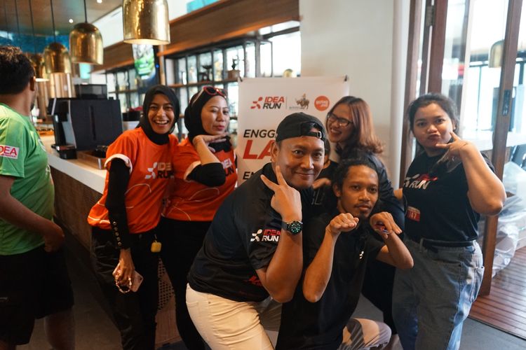 Race photo from Soft Launching Buku "Enggak Lari, Enggak Keren" & IdeaRun