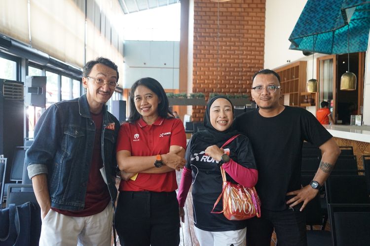 Race photo from Soft Launching Buku "Enggak Lari, Enggak Keren" & IdeaRun