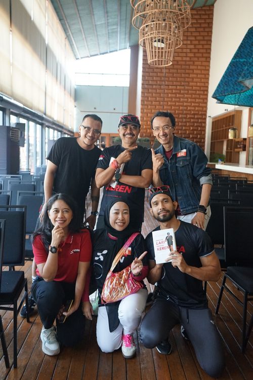 Race photo from Soft Launching Buku "Enggak Lari, Enggak Keren" & IdeaRun