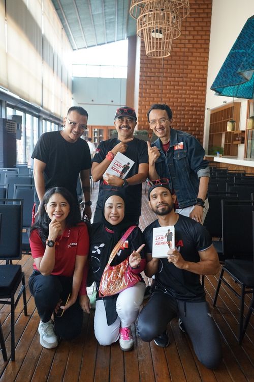 Race photo from Soft Launching Buku "Enggak Lari, Enggak Keren" & IdeaRun