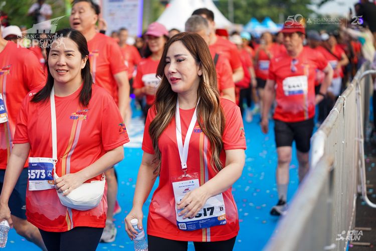 Race photo from CISANGKAN KBP CITY RUN 2025
