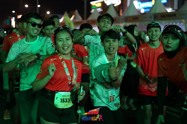 Race photo from CISANGKAN KBP CITY RUN 2025