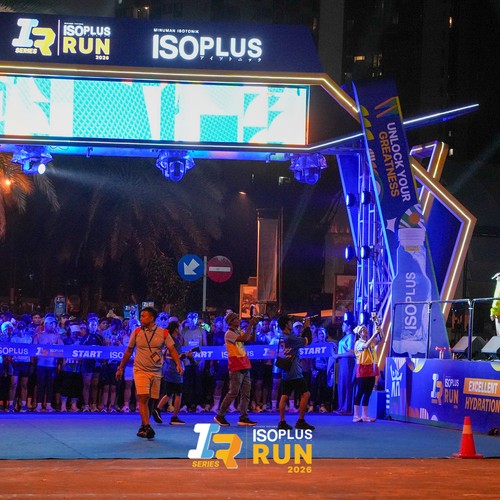 Race photo from ISOPLUS RUN 2026 - JAKARTA