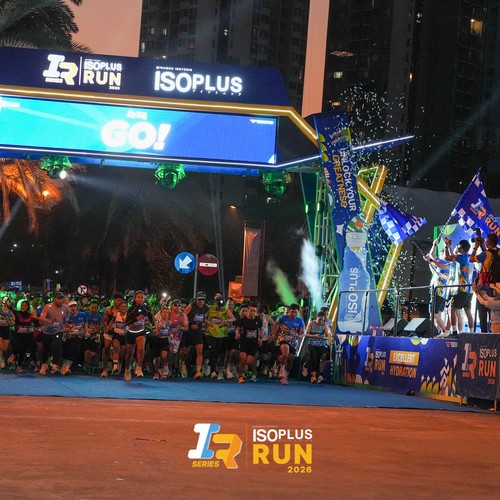 Race photo from ISOPLUS RUN 2026 - JAKARTA