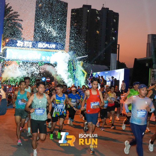 Race photo from ISOPLUS RUN 2026 - JAKARTA