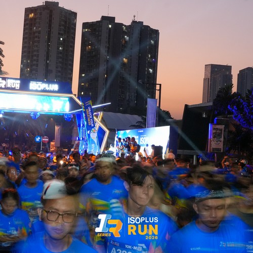 Race photo from ISOPLUS RUN 2026 - JAKARTA
