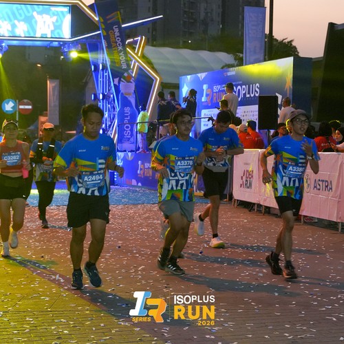 Race photo from ISOPLUS RUN 2026 - JAKARTA