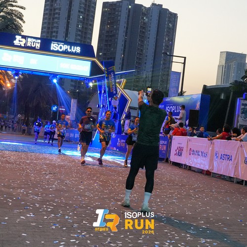 Race photo from ISOPLUS RUN 2026 - JAKARTA