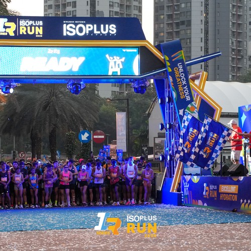 Race photo from ISOPLUS RUN 2026 - JAKARTA