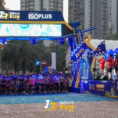 Race photo from ISOPLUS RUN 2026 - JAKARTA