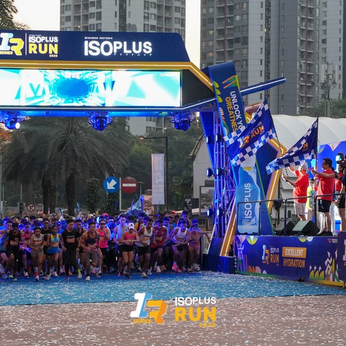 Race photo from ISOPLUS RUN 2026 - JAKARTA