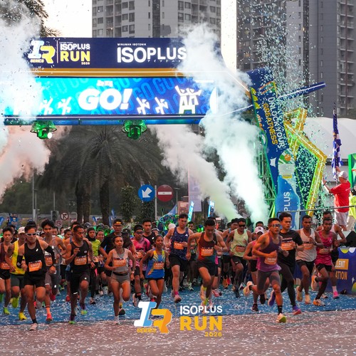 Race photo from ISOPLUS RUN 2026 - JAKARTA