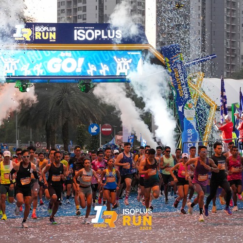 Race photo from ISOPLUS RUN 2026 - JAKARTA