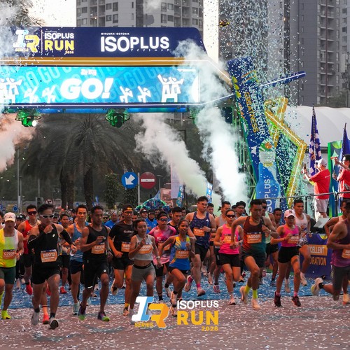 Race photo from ISOPLUS RUN 2026 - JAKARTA