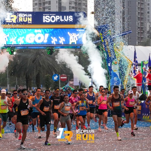 Race photo from ISOPLUS RUN 2026 - JAKARTA