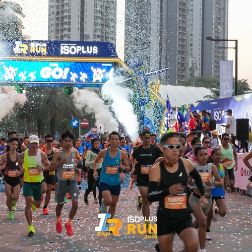 Race photo from ISOPLUS RUN 2026 - JAKARTA