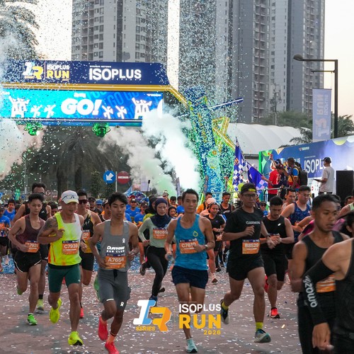 Race photo from ISOPLUS RUN 2026 - JAKARTA