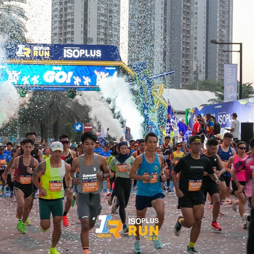 Race photo from ISOPLUS RUN 2026 - JAKARTA