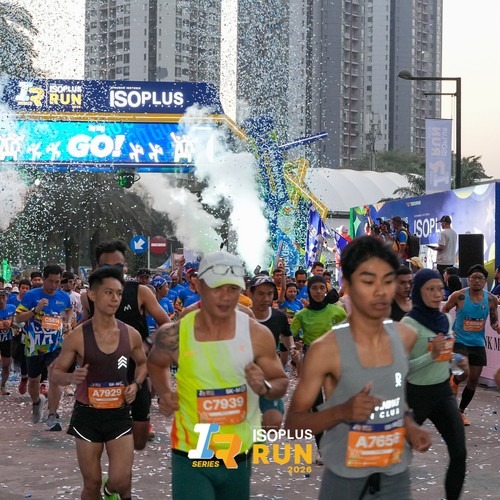 Race photo from ISOPLUS RUN 2026 - JAKARTA