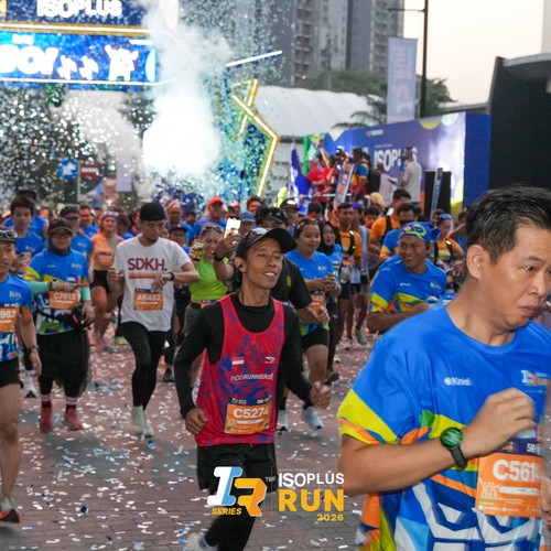 Race photo from ISOPLUS RUN 2026 - JAKARTA