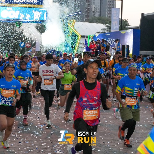 Race photo from ISOPLUS RUN 2026 - JAKARTA