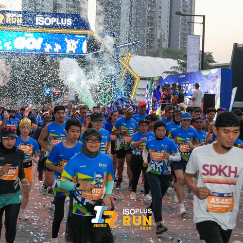 Race photo from ISOPLUS RUN 2026 - JAKARTA