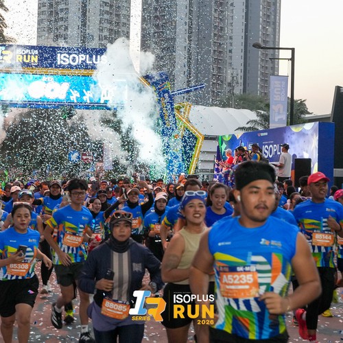 Race photo from ISOPLUS RUN 2026 - JAKARTA