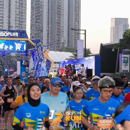 Race photo from ISOPLUS RUN 2026 - JAKARTA